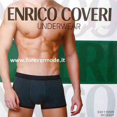 3 Boxer uomo Enrico Coveri con bande ed elastico loggato