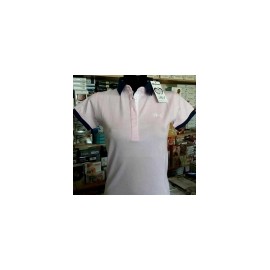 Polo donna Baci & Abbracci con logo ricamato e stampa sul collo 2