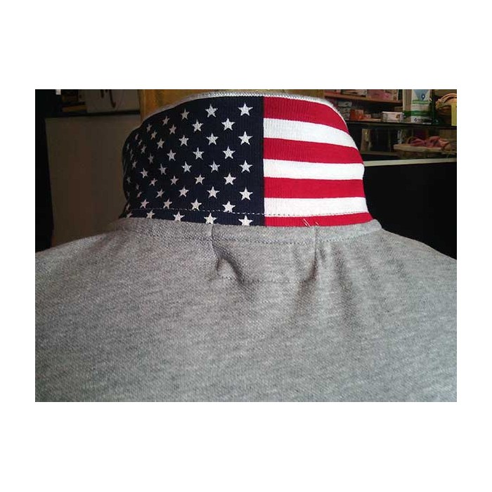 Polo uomo Boxing Club con logo frontale, sulla spalla e collo