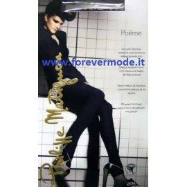 Collant donna Matignon Poème motivo di nervature in rilievo