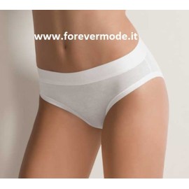 2 Slip donna Cotonella con fascioncino tubolare in cotone