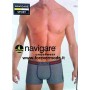 3 Boxer uomo Navigare in cotone elasticizzato con logo e bande