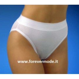 Slip donna Egi in cotone bi-elastico con elastico tubolare
