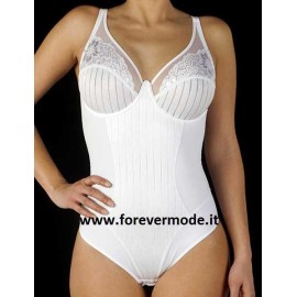 Body donna Selene con ferretto non imbottito in micro operata