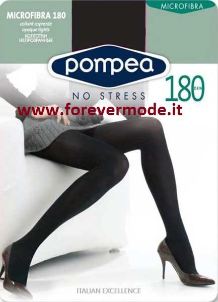 Collant donna Pompea coprente in morbida microfibra 180 denari