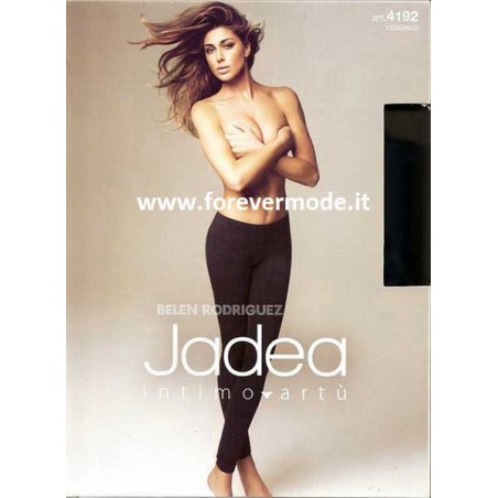 Leggings donna Jadea lungo in caldo cotone elasticizzato invernale