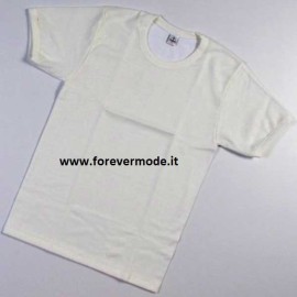 3 T-shirt uomo Mapom o Trevi manica corta a girocollo in lana e cotone