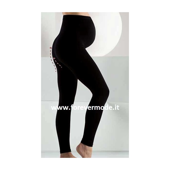 Leggings donna Bellissima Maternity con supporto pancia e cinturino