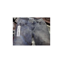 Jeans donna Baci & Abbracci elasticizzato ad effetto invecchiato 2