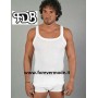 Canottiera uomo FDB a spalla stretta in cotone scartoago