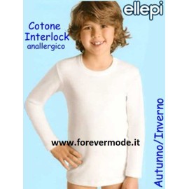 Maglia bambino Ellepi manica lunga a girocollo in caldo cotone 2