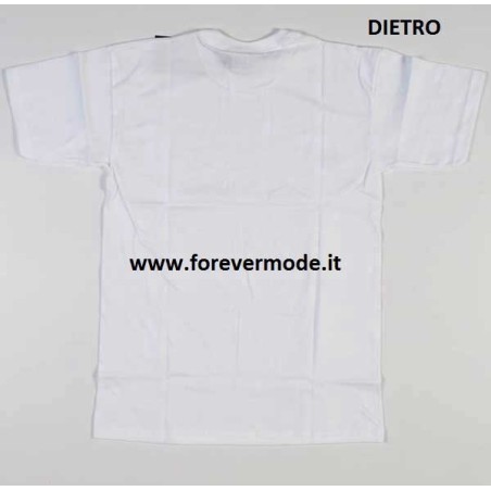 Maglia bambino Effepi manica corta girocollo in cotone pettinato