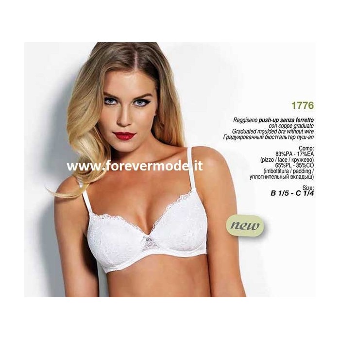 reggiseno senza ferretto push up