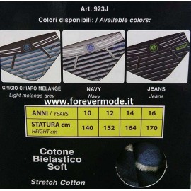6 Slip bambino Navigare in cotone rigato con elastico loggato 2