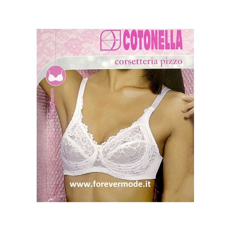 COMPLETO INTIMO DONNA REGGISENO IMBOTTITO CUORI INFIORE ART