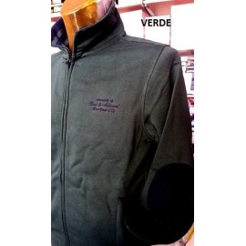 Felpa uomo Baci & Abbracci con logo ricamato e toppe sui gomiti 2