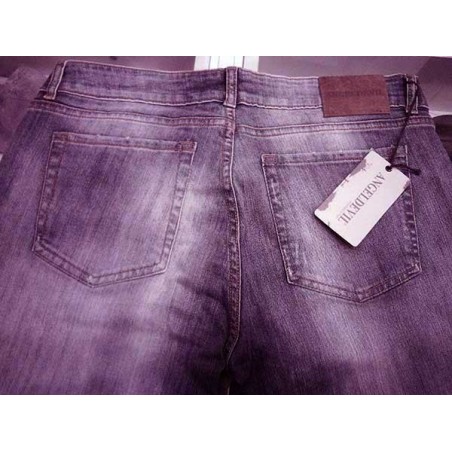 Jeans uomo Angel Devil elasticizzato con rotture frontali