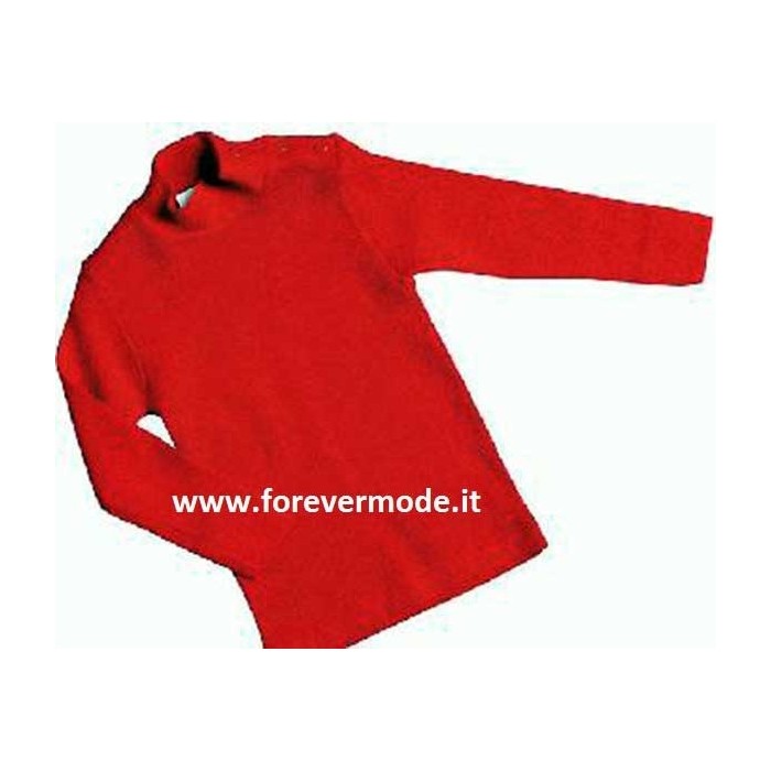 Maglia Bambino Liabel manica lunga a lupetto in caldo misto lana