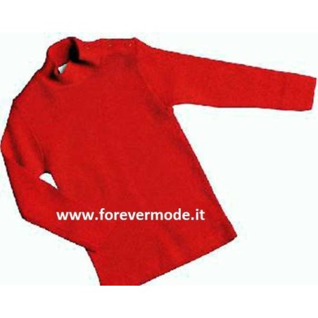 Maglia Bambino Liabel manica lunga a lupetto in caldo misto lana