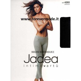 Leggings donna Jadea lungo in leggero cotone elasticizzato liscio estivo 2
