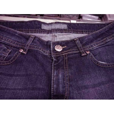 Jeans uomo Angel Devil elasticizzato con sbiaditure fronte retro