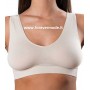 Brassiere donna C&C anatomica senza cuciture a spalla larga