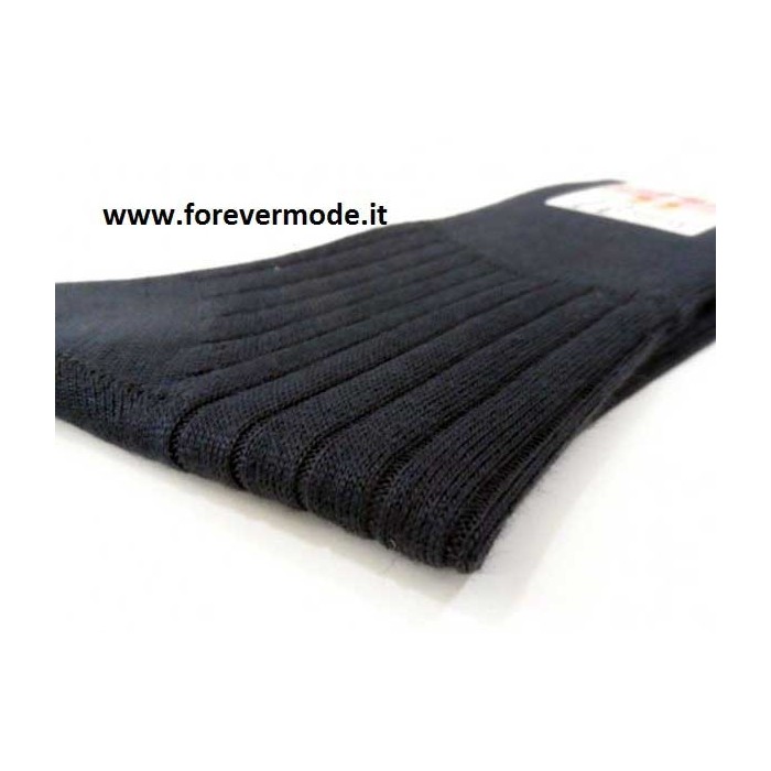 6 Calze uomo Rossi Sanix corte Sanitarie in caldo misto lana