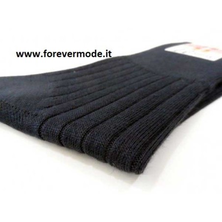 6 Calze uomo Rossi Sanix corte Sanitarie in caldo misto lana