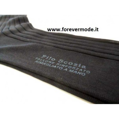 6 Calze uomo Rossi Sanix corte Sanitarie in fresco filoscozia