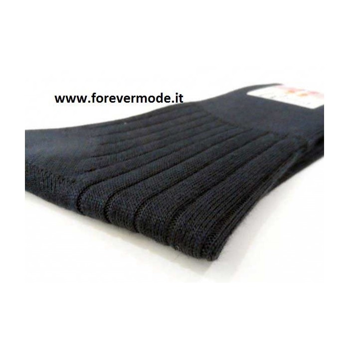 6 Calze uomo Rossi Sanix lunghe Sanitarie in caldo misto lana