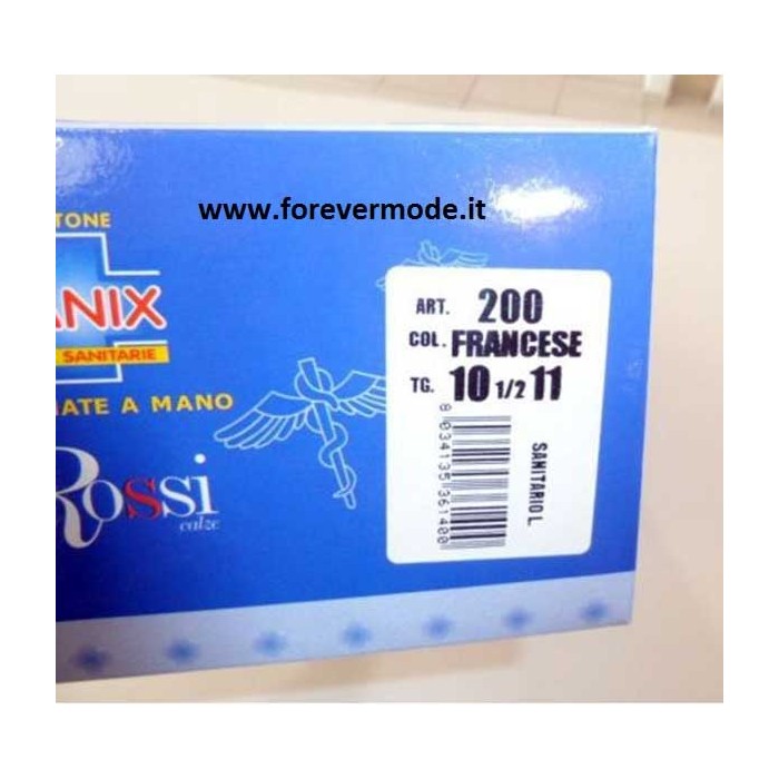 6 Calze uomo Rossi Sanix lunghe Sanitarie in fresco filoscozia