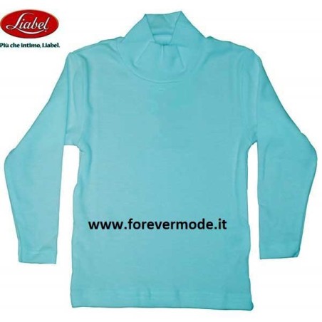 Maglia unisex Liabel manica lunga a lupetto in caldo cotone felpato invernale