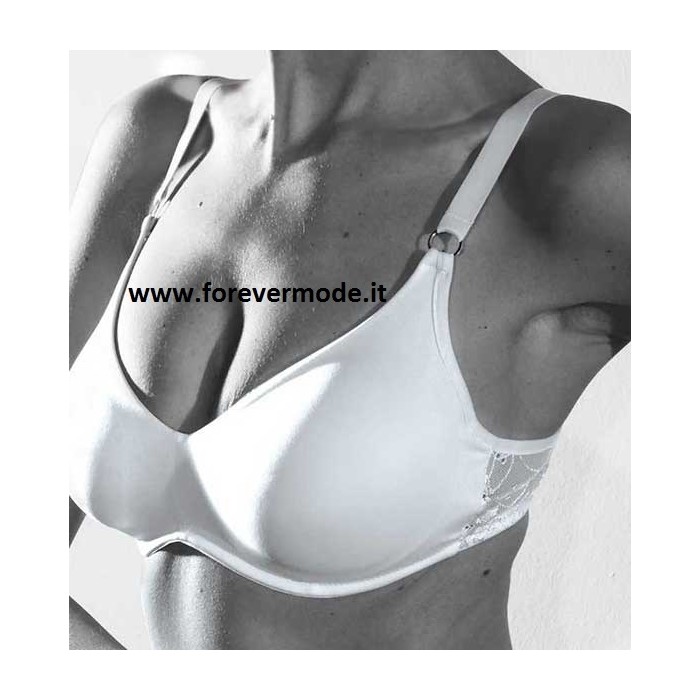 Reggiseno donna Gios in pizzo con ferretto invisibile che dona il massimo comfort
