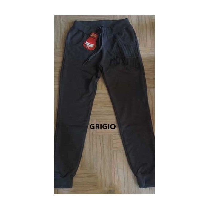 Pantalone tuta uomo Boxing con logo, elastico in vita e tasche