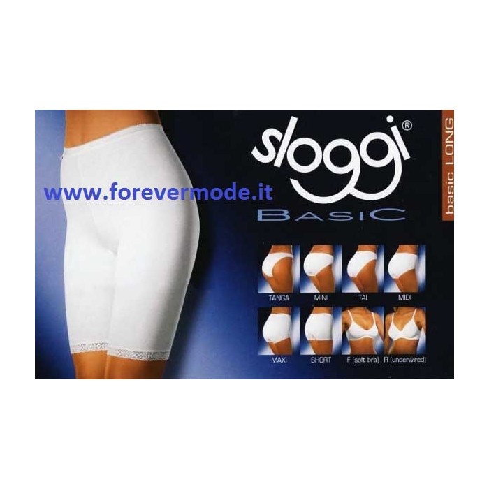 Mutanda slip donna Sloggi Long versione alta con gamba