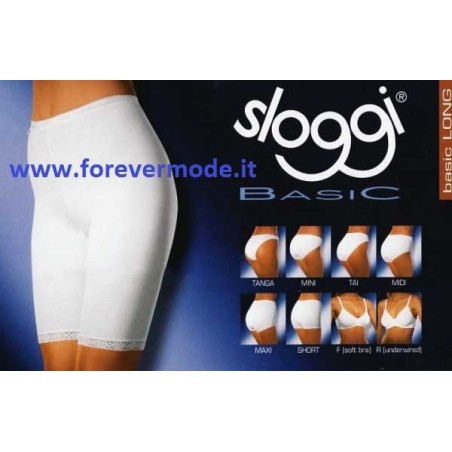 Mutanda slip donna Sloggi Long versione alta con gamba