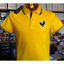 Polo uomo Sweet Years manica corta con logo e stampa sul collo