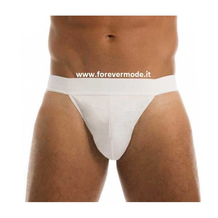 Slip tanga uomo Garda no perizoma in filoscozia elastico esterno