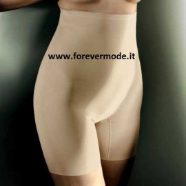 Guaina donna Gios in microfibra snellente a vita alta anti segno con gamba