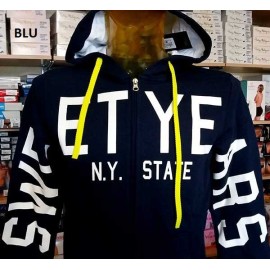 Felpa uomo Sweet Years con logo frontale e maniche con tasche 2