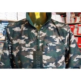 Giubbotto uomo Star mimetico 3 tasche, anti pioggia e vento 2