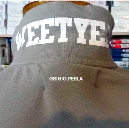 Polo uomo Sweet Years manica corta con logo e stampa sul collo