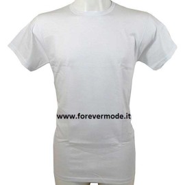 3 T-shirt uomo Life manica corta a girocollo in puro cotone fine