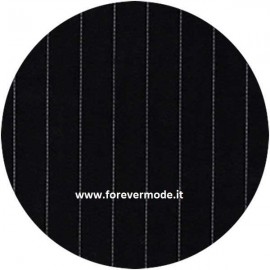 Leggings pantalone donna Matignon rigati con finte tasche dietro 2