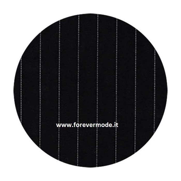 Leggings pantalone donna Matignon rigati con finte tasche dietro