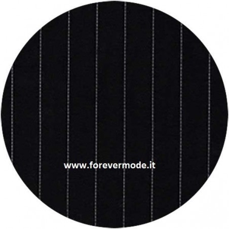 Leggings pantalone donna Matignon rigati con finte tasche dietro