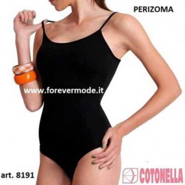 Body donna Cotonella perizoma in cotone modal a spalla stretta