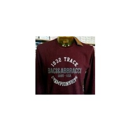 T-shirt uomo Baci & Abbracci manica lunga a girocollo in cotone con stampa logo 2