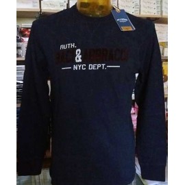 T-shirt uomo Baci & Abbracci manica lunga a girocollo in cotone con stampa logo 2