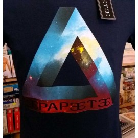 T-shirt uomo Papeete manica corta a girocollo con stampa logo 2